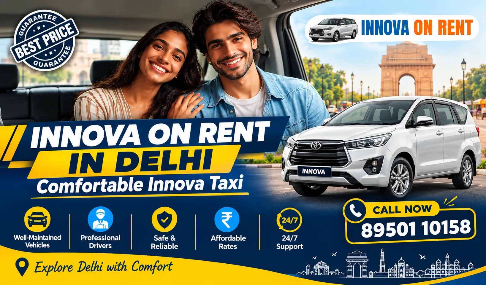 Innova on Rent